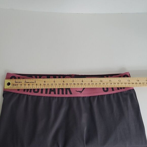 Gymshark Grey and Pink Full Length Workout Leggings Size M - Picture 7 of 7